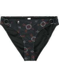 Black Premium by EMP Bikinitrusser - Celtic Prints - S till XXL - Damer - sort