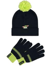 Star Wars - Disney Beanie - The Mandalorian - Grogu - Gavesæt - Unisex - multifarvet