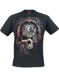 Spiral T-shirt - Reaper time - S till 4XL - Herrer - sort