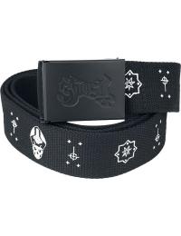 Ghost Bælte - Logo - Unisex - sort