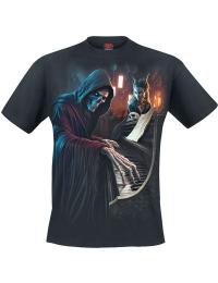 Spiral T-shirt - Midnight Blues - S till 4XL - Herrer - sort