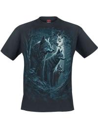 Spiral T-shirt - Forest Guardians - S till 4XL - Herrer - sort