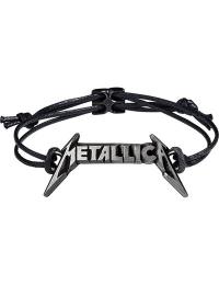 Metallica Armbånd - Logo - Unisex - sort