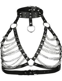 Poizen Industries Seletøj - Tallulah harness - Damer - sort