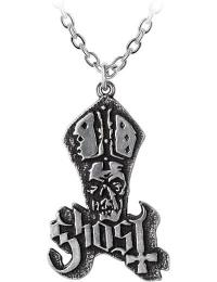 Ghost Vedhæng - Papa Logo Pendant - Damer - sølvfarvet