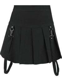 KIHILIST by KILLSTAR Kort nederdel - Merely A Madness Mini Skirt - XS till XXL - Damer - sort