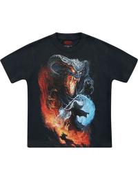 Spiral T-shirt til børn - Baby- & børnetøj - Kids - Infernal Duel - drenge - sort-multifarvet