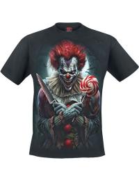Spiral T-shirt - Trick Or Treat - S till 3XL - Herrer - sort