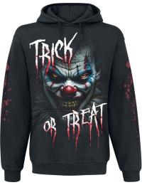 Spiral Hættetrøje - Trick Or Treat - S till 3XL - Herrer - sort