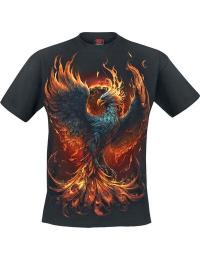 Spiral T-shirt - Ashes Reborn - S till 4XL - Herrer - sort