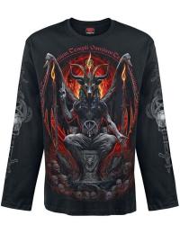 Spiral Langærmet - Baphomet - M - Herrer - sort