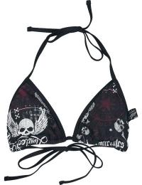 Rock Rebel by EMP Bikinitop - S till XL - Damer - sort