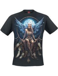Spiral T-shirt - Moon Fairy - S till 4XL - Herrer - sort