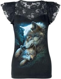 Spiral T-shirt - Mother's Love - S till 3XL - Damer - sort