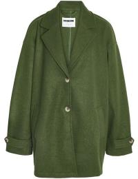 Noisy May Frakker - NMALICIA LS OVERSIZE BLAZER NOOS - XS till L - Damer - grøn