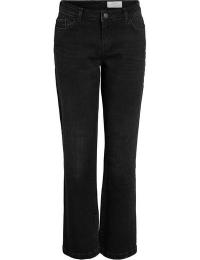 Noisy May Jeans - NMNILA LW WIDE JEANS AZ423BL NOOS - W25L32 till W26L32 - Damer - sort