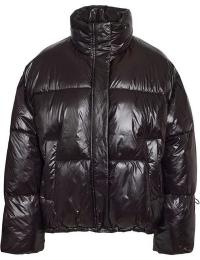 Noisy May Vinterjakke - NMALLIE SHINY PUFFER DD - XS till XL - Damer - sort