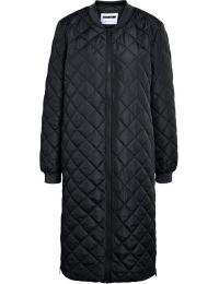 Noisy May Vinterfrakke - NMGILLY QUILTED COAT FWD NOOS - XS till M - Damer - sort
