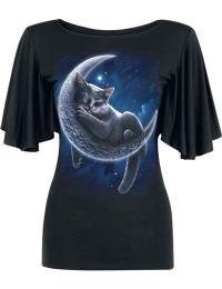 Spiral T-shirt - Velvet Moon - M till XXL - Damer - sort