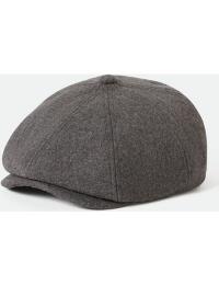 Brixton Beanie - Brood Flannel Snap Cap - Unisex - grå