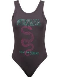 Nirvana Bodystocking - Amplified Collection - Serve The Servents - XS till XL - Damer - koks
