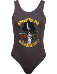 Guns N' Roses Bodystocking - Amplified Collection - Tophat Skull - L till XL - Damer - koks