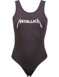 Metallica Bodystocking - Amplified Collection - Logo - L till XL - Damer - koks