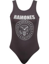 Ramones Bodystocking - Amplified Collection - Classic Seal - XS till XL - Damer - koks