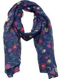 Alice i Eventyrland - Disney Sjal - Farverige blomster - Unisex - multifarvet