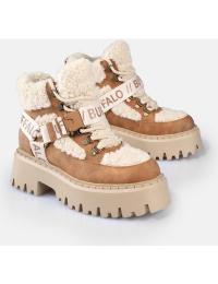 Buffalo Støvle - Aspen Com Mid - EU36 till EU40 - Damer - beige-brun