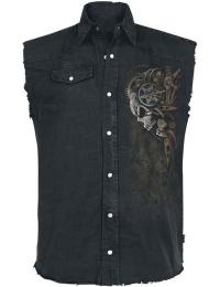 Spiral Vest - Diesel Punk - L till 4XL - Herrer - sort
