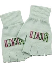 Wicked Fingerløse handsker - Logo Fingerless Gloves - Damer - grøn