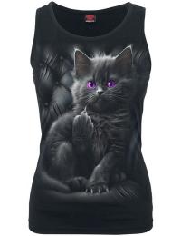 Spiral Top - CATTITUDE - Top - S till XXL - Damer - sort