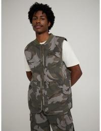 Wrangler Vest - Stranger Things Mike Lucas Vest Camo - S till XL - Herrer - camouflage