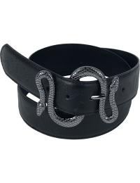 Black Premium by EMP Bælte - Celtic Snake - Unisex - sort