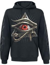 Spiral Hættetrøje - Evil Eye - Hoodie - S till XXL - Herrer - sort