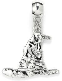 Harry Potter Vedhæng - Sorting Hat Slider Charm - Unisex - sølvfarvet