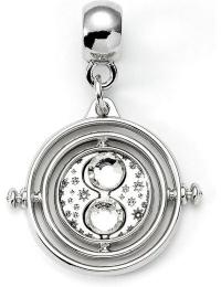 Harry Potter Vedhæng - Time-Turner Skyder Charm - Unisex - sølvfarvet