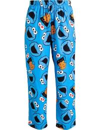 Sesamstrasse Træningsbukser - Cookie Monster - Herre Joggingbukser - S till XXL - Herrer - multifarvet