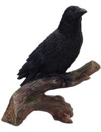 Nemesis Now Statue - Ravens Perch - Ingen - sort