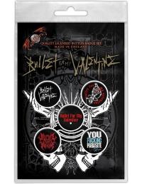 Bullet For My Valentine Badge - Logo - Ingen - multifarvet