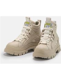 Buffalo Bikerstøvle - Aspha NC Mid - EU36 till EU37 - Damer - beige