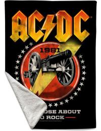 AC/DC Tæpper - For Those About To Rock - Ingen - multifarvet