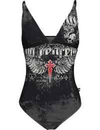 Rock Rebel by EMP Badedragt - Original Sinners - S till XXL - Damer - multifarvet