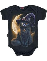 Spiral Body - Familiar Magic - Baby Grow - XS till S - drenge og piger - sort
