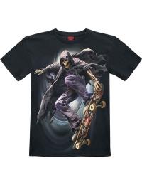 Spiral T-shirt til børn - Soul Boarder - Børne T-shirt - S till XXL - drenge og piger - sort