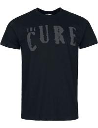 The Cure T-shirt - Logo 3D Druck - S till 3XL - Herrer - sort
