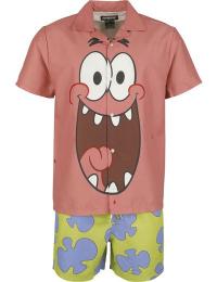 Svampebob Firkant Kostume - Suitmaster - Patrick - Herrer - multifarvet