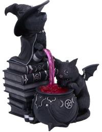 Nemesis Now Statue - Cult Cuties Curious Cauldron - Ingen - sort