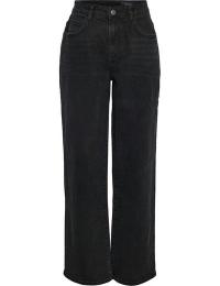 Noisy May Jeans - NMJOSIE HW LOOSE JEANS AZ385BL NOOS - W27L32 till W32L32 - Damer - sort